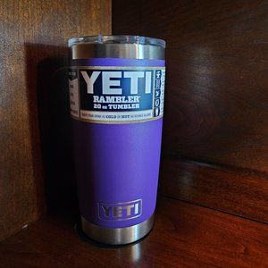 Yeti Rambler 20oz Tumbler - Peak Purple